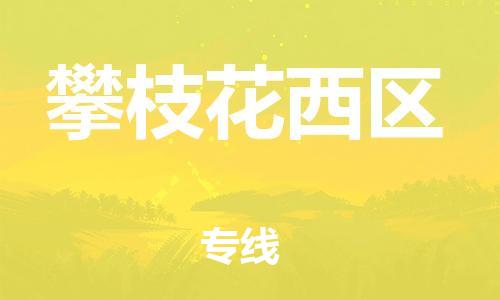 吕巷镇到攀枝花西区物流-吕巷镇至攀枝花西区货运专注一条路，做好每一步