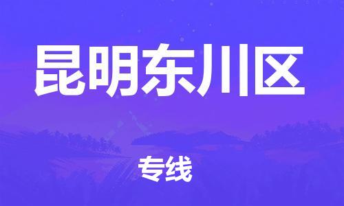 吕巷镇到昆明东川区物流-吕巷镇至昆明东川区货运专注一条路，做好每一步